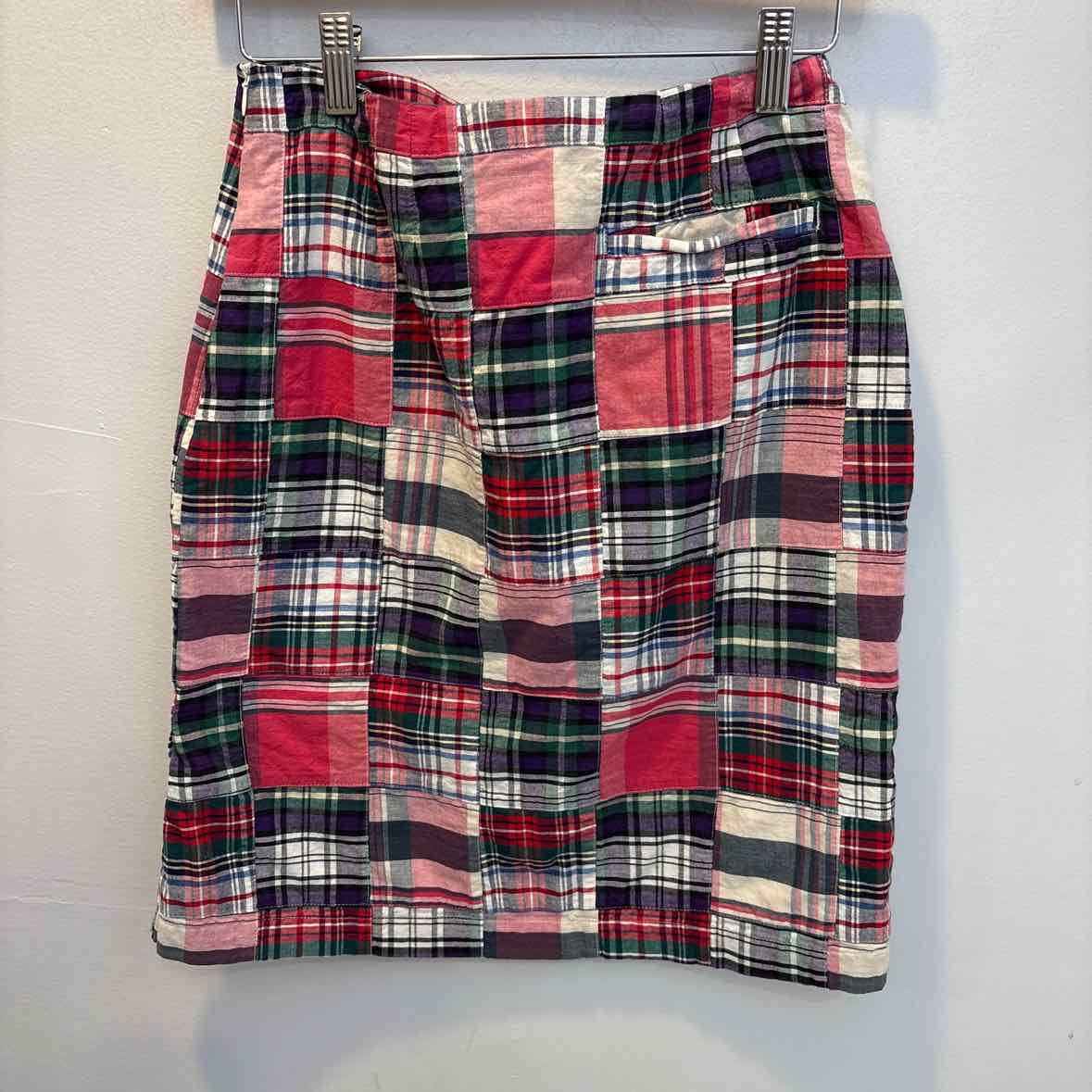 Cape Madras Size 2 Skirt