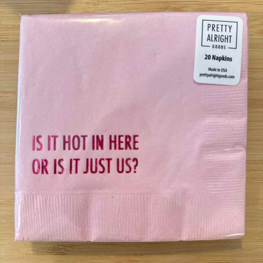 Is It Hot In Here Cocktail Napkins