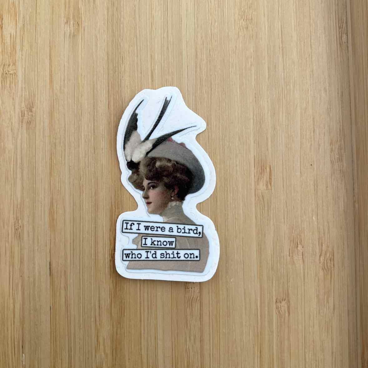 If I Were A Bird Sticker