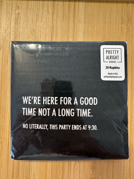 Pretty Alright Goods Cocktail Napkin
