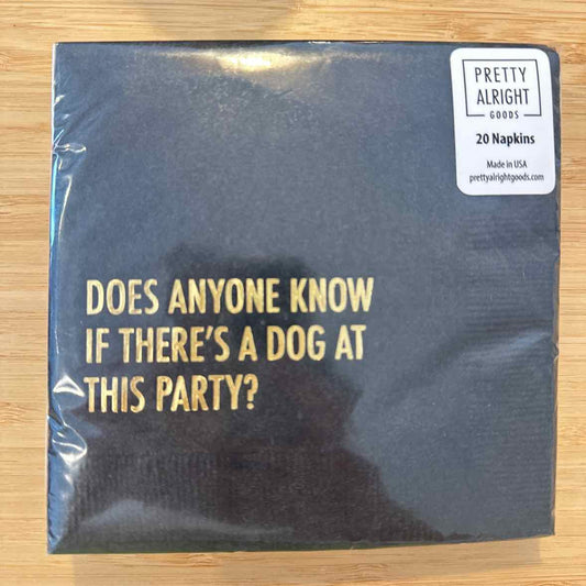 Pretty Alright Goods Cocktail Napkin