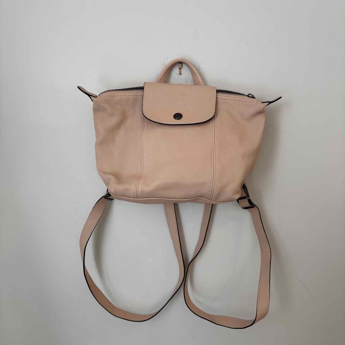 Longchamp Leather Backpack