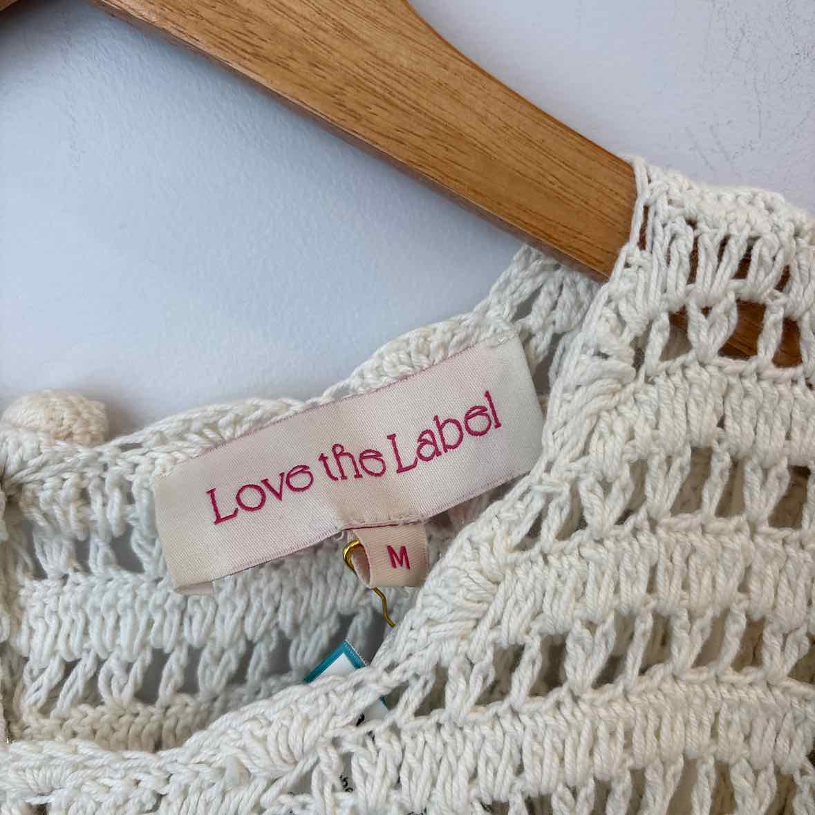 Love the Label Size Medium Sweater