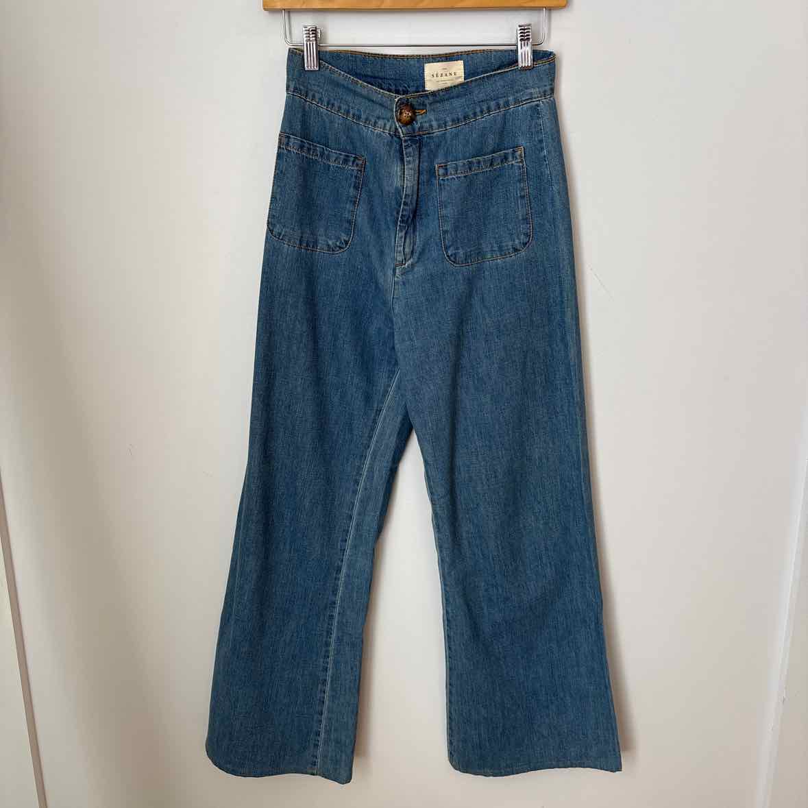 Sezane Size 2 Jeans