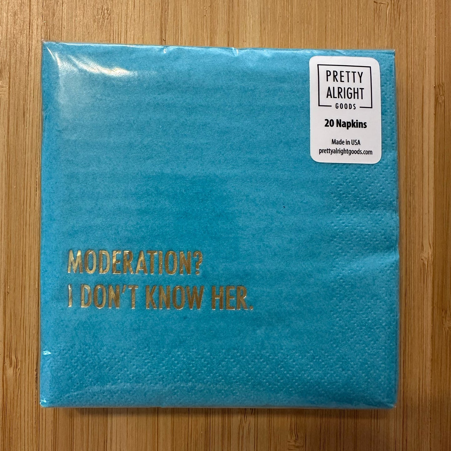 Pretty Alright Goods Cocktail Napkin