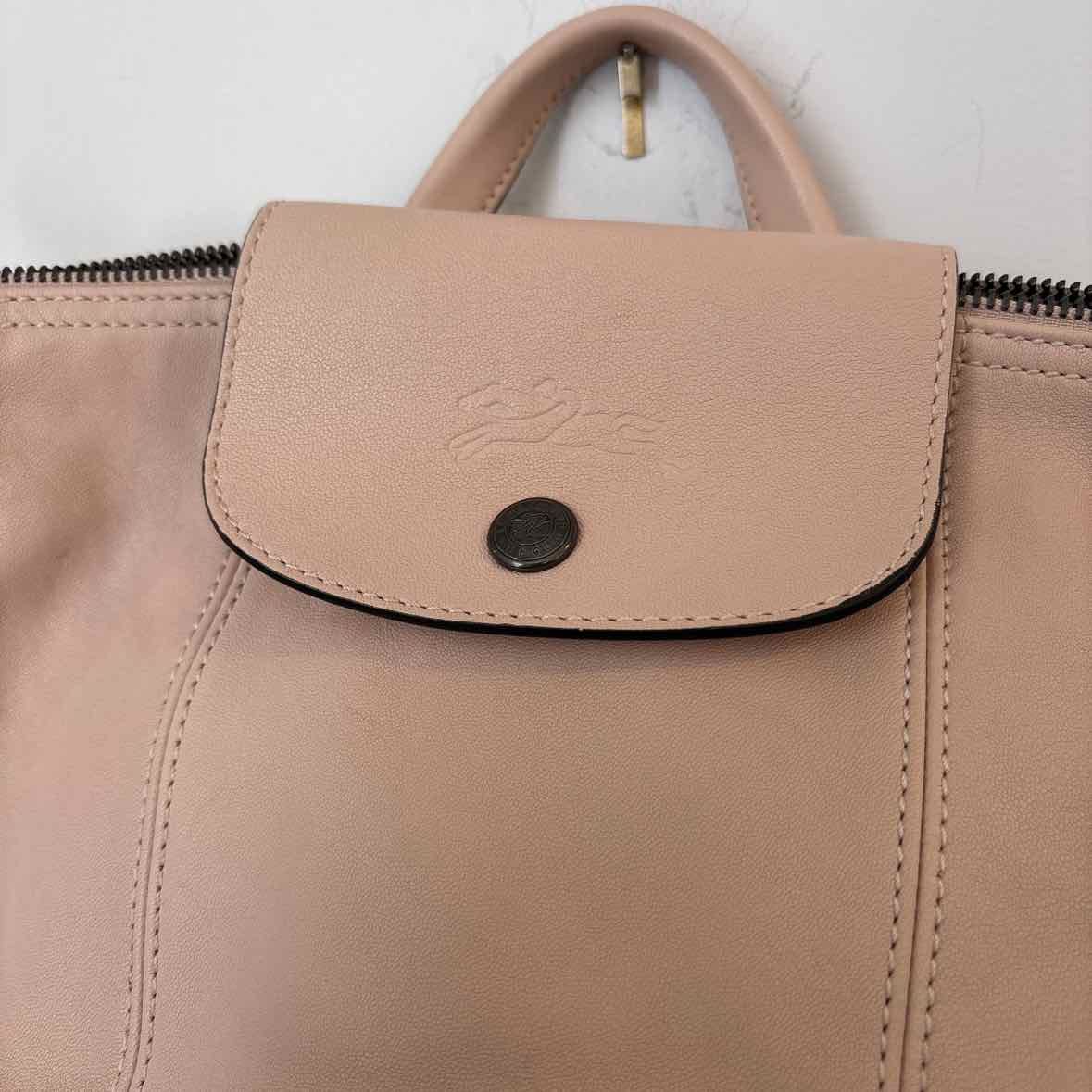 Longchamp Leather Backpack